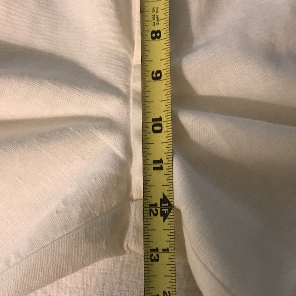 New Dockers Premium Presidio Linen Blend Off White Trouser Pants 33 x 32 - Picture 12 of 14